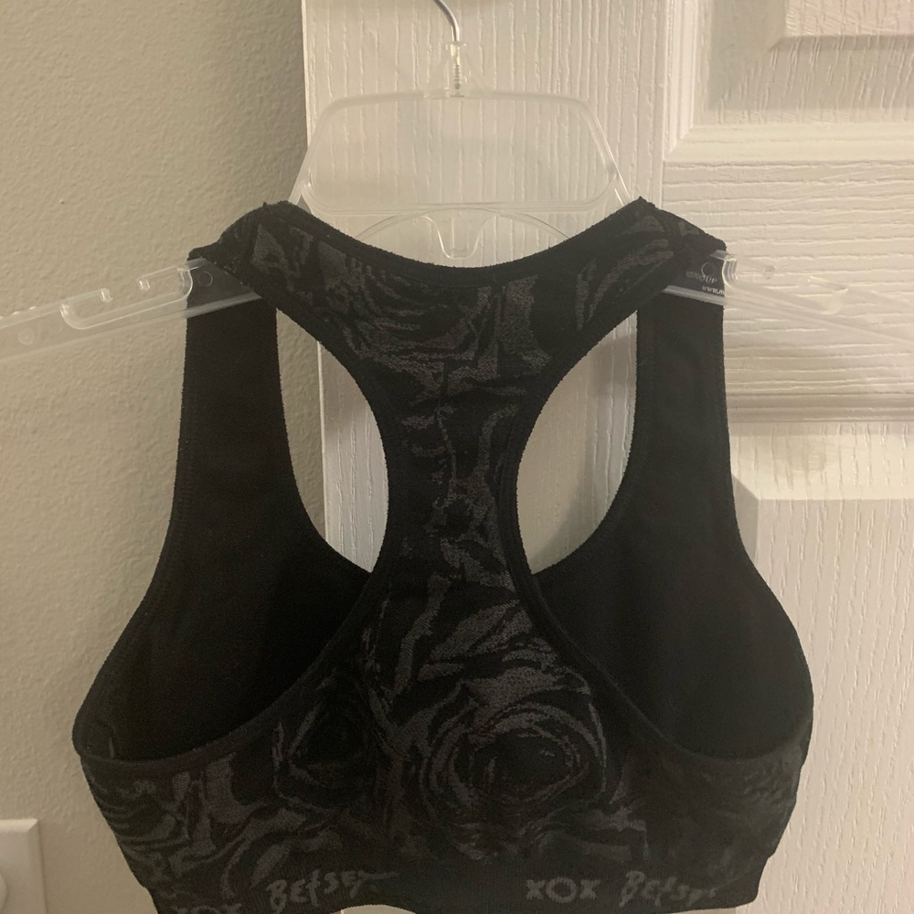 Betsey Johnson sports bra